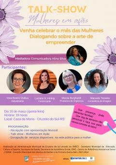Cruzeiro do Sul realiza Talk-Show Mulheres em Ação