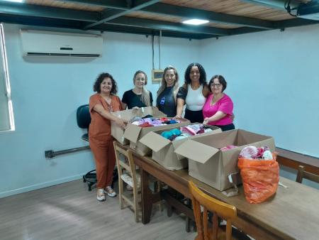 Fetag faz doação de roupa intima para agricultoras cruzeirenses