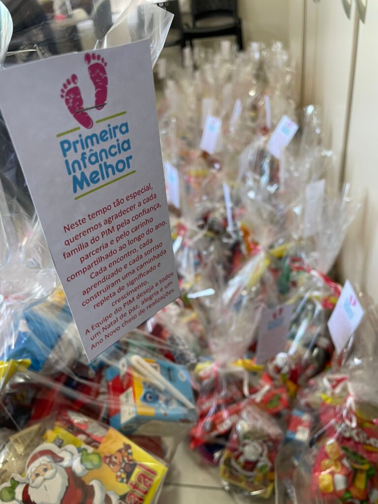 Programa Primeira Infância Melhor encerra o ano com entrega de cestas de Natal às famílias atendidas
